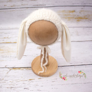 Gorrito conejito  varios colores NEWBORN