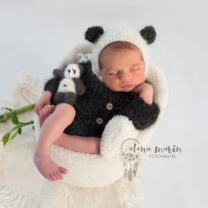 Conjunto panda newborn