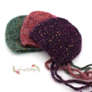 Gorrito lana tejido a mano - Thumbnail Image 10