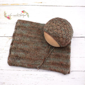 Wrap and newborn bonnet