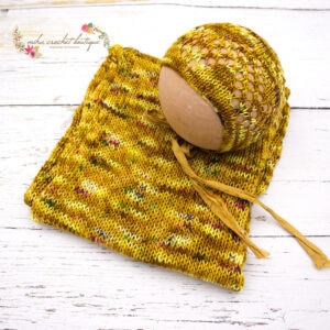 WRAP AND NEWBORN BONNET