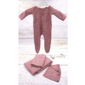 MANTA PUF ,WRAP, MONO Y GORRITO DORMILON NEWBORN