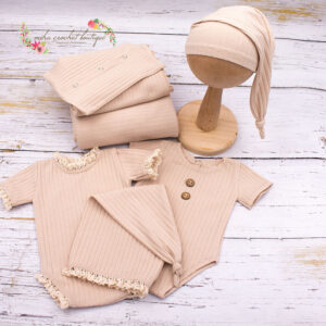 Pack newborn sesiones fotos beig