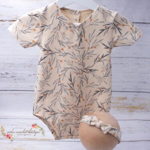 Body con estampado unisex y cinta a juego - Thumbnail Image 3
